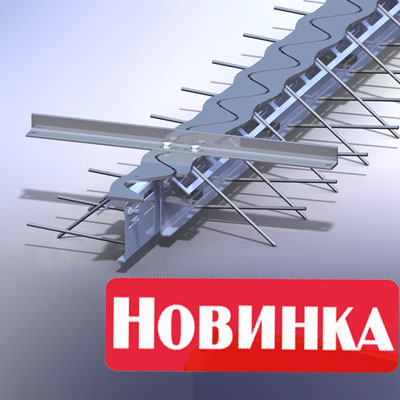 Синус профиль ремонтный от компании «Спектрум» для восстановления компенсационных швов в бетоне