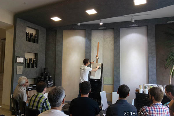 master-class novinki TM "Lanors" v salone Spektrum Kharkov